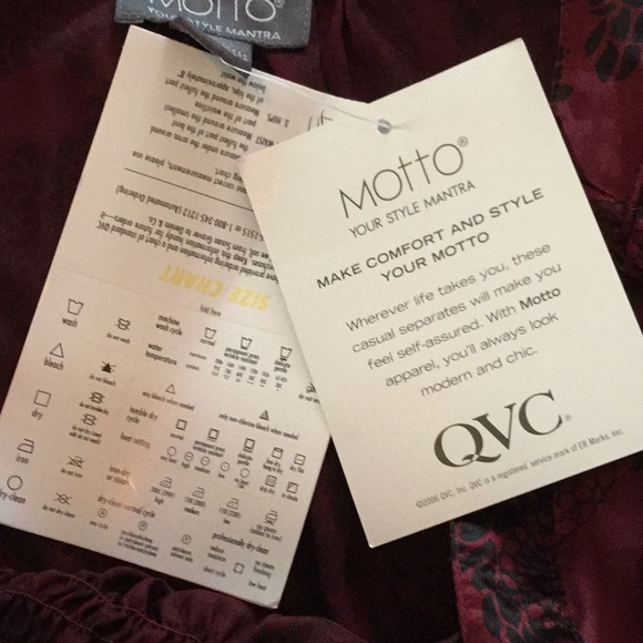 Moto Top by QVC NWT - Picture 7 of 7